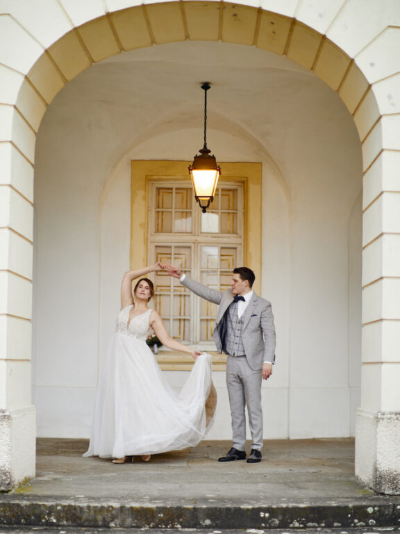 Hochzeitsfotograf Stuttgart Schloss Solitude Tanz